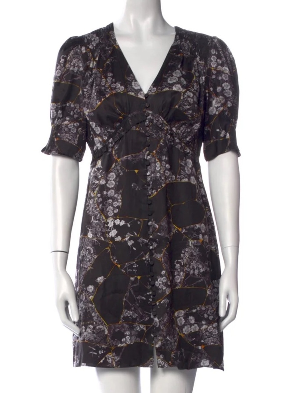 ALL SAINTS $170 • 19.5” PTP • Demi Buruberu Floral Dress - Picture 2 of 9